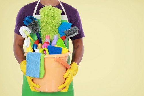Shoreditch Cleaner waste sorting and recycling operations in an urban setting