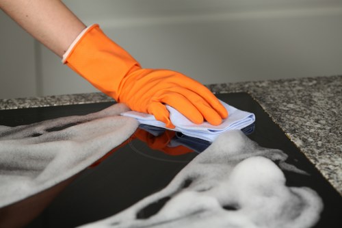Professional sofa cleaning service for a Shoreditch living room