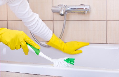 Local cleaners preparing a Shoreditch property for handover