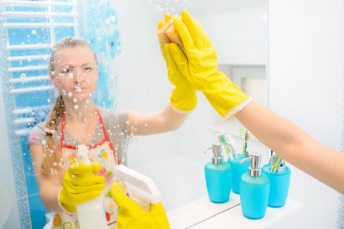 Local cleaners preparing a Shoreditch property for handover