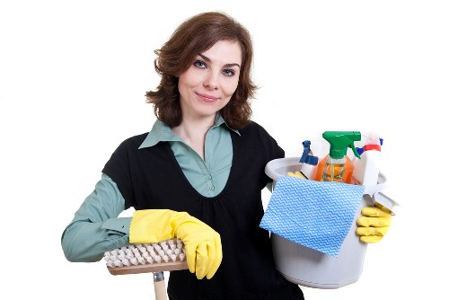 Professional cleaning in a Shoreditch retail or studio workspace